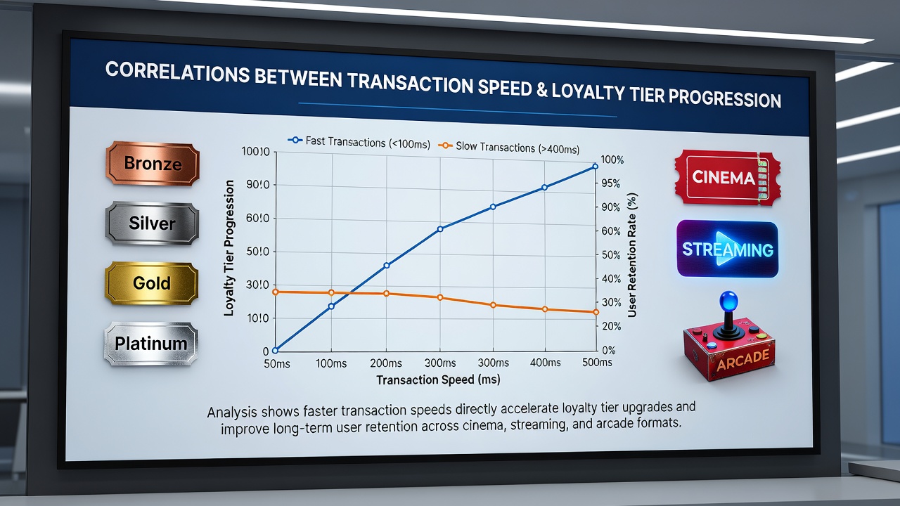 Chart displaying average days to tier upgrade segmented by payment method speed