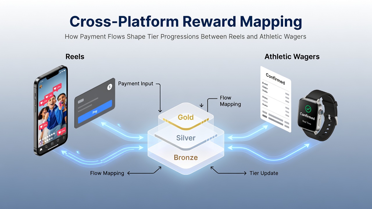 Integrated payment systems linking reel games and sports wagers in a digital casino interface