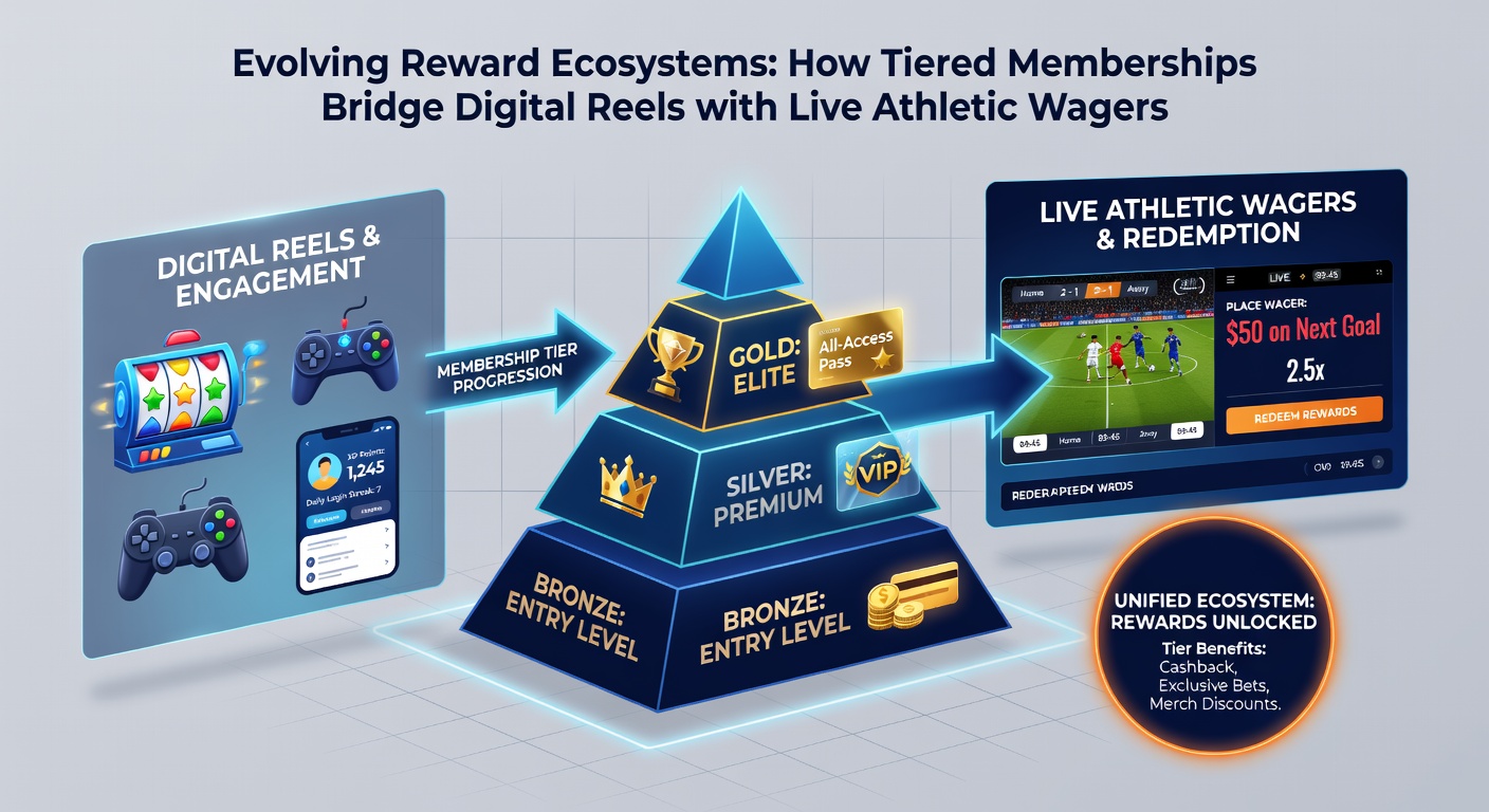 Analytics dashboard displaying combined transaction history from slots and sports bets advancing a single membership tier