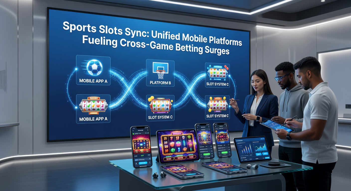 Graph illustrating the surge in cross-game betting volumes on mobile platforms, with lines for sports wagers, slot spins, and combined activity peaking in 2025-2026